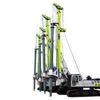 Guaranteed Quality Zoomlion ZR160 Mobile Rotary Pile Drilling Rig China Piling Machine For Foundation Soil And Rock Layer