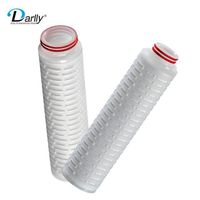 Zhejiang manufacture ro PP pleated water filter reverse osmosis machine sediment filter cartridge ink filter for solvent printer