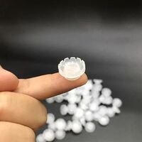 50 pcs Eyelashes Blossom Ring Cup Planting Grafting Rapid Bloom Sun Flower Glue Cup Fan Extension Makeup Tool