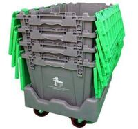 Popular Moving Company Use Plastic Reusable Stackable Moving Box