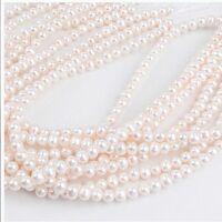 Wholesale China Cultured Natural Freshwater Pearl Beaded Round White 2mm-8mm Freshwater Pearl Necklace