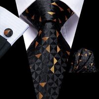 2022 New Men's Tie Sets New Popular Hot Selling Ties Handkerchief Cufflinks Sets for Men