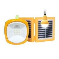 Rechargeable light powered outdoor charging emergency mobile charger led camping plastic solar light