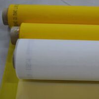 White yellow 80 100 110 120 135 150 160 180 195 200 250 300 mesh nylon polyester screen printing mesh