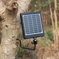 6V 9V 12V 12V Solar Panel Kit with 8000MAh Battery Outdoor Solar Charger Panel Kit for Outdoor CCTV Security Hunting Camera