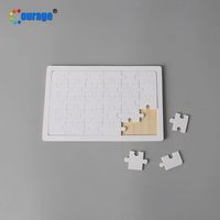 DIY A5 Size Printed Custom Wooden Puzzles Sublimation Wooden Puzzles