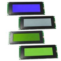 Graphics type 240x64 pixels STN LCD monochrome transflective LCD graphics display