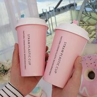 Paper Coffee Cup Double Layer Eco-friendly Disposable Carton Cup Cover Custom Printed Logo Color With Lid Wholesale Ripple