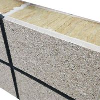 Decorative integrated board heat-resistant heat insulation board real stone veneer