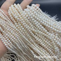 Flawless Natural 2-12mm White Freshwater Pearl Necklace Wholesale High Quality 16 Inch Freshwater Pearl Chain