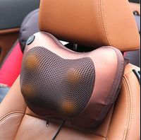Portable Wholesale Shiatsu Massage Pillow for Car and Home for Shoulder Pain Relief Electric Vibrating Massager