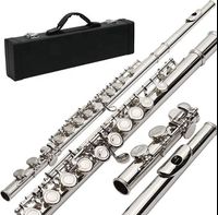 16 Nickel Closed Hole C Flute with Lock