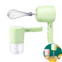 Factory Wholesale Kitchen Accessories Food Mixer Portable Mixer Mini Handheld Electric Whisk for Cooking