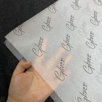 Custom Printed Logo Gift Wrap Paper Garment Tissue Paper