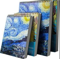XinyiArt A4 Size Sketchpad Spiral Bound Sketchbook Durable Acid Free Drawing Paper Great Sketchbook for Kids Teens and Adults