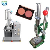 Fully automatic eye shadow powder pressing compactor cosmetic pressing powder equipment machine