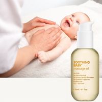 Natural Baby Skin Care Oil Gentle Moisturizing Dry Skin Soothing Body Care Products Plant Organic Baby Massage Oil