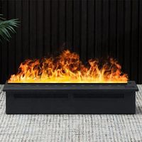 Manufacturer supplies 1500mm customized 3D water steam electric fireplace