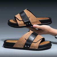 2023 Summer Slippers for Men Outdoor Trendy Personalized Sandals Trendy Fashion Outerwear Casual Sandals for Men