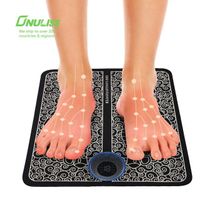 Physiotherapy foldable electric ems foot massage mat muscle acupoint stimulator ems bioelectric acupoint massage mat