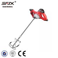 Electric Hand Mixer 6 Speed ​​Adjustable Paint Mixer Cement Putty