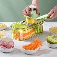 Multifunctional kitchen vegetable slicer, potato grater, grater, household radish slicer