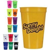 Giveaways promo items custom logo Smooth Stadium Cups for advertising
