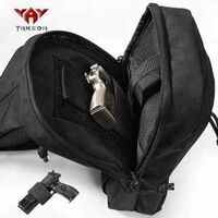 YAKEDA move quickly other police handgun conceal small pack military black Tactical chest sling bag messenger bags