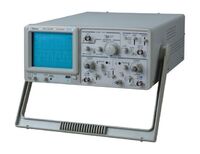TWINTEX TOS-2020CT Dual Trace Oscilloscope with Component Tester Dual Channel Analog Oscilloscope 20MHz