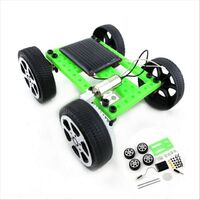 STEM science DIY educational plastic mini motion solar panel powered race car kit toy for student kids classroom