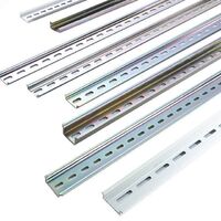 Th35-7.5 Din Rail Hot sale standard 35mmx7.5mm aluminum steel din rail electric mounting rail for MCB enclosure