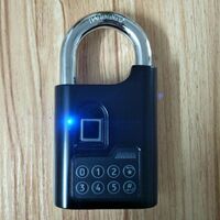 Hot Sell Fingerprint Key Lock Door Padlock1.0