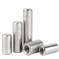 OEM factory supplier 304 stainless steel DIN 7979 Standard Dowel Pin with thread