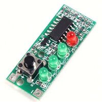 9-12.6V Battery Capacity Indicator 4 LEDs Display for 3S Lithium Battery