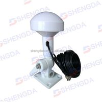 Marine gps antenna nmea 0183 with stand/cable Glonass TNT BNC male Marine GPS 1575.42Mhz external antenna