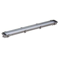 Glass Cover SAA GS IK10 SNT S7K 304 Stainless Steel IP65 Fixture For LED T8 Triproof Light
