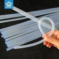 Factory good quality Transparent 7mm Silicone Hot Melt Glue Sticks for Electric Glue Gun