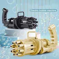2021 new portable toy blower bubble maker for outdoor activity Automatic bubble machine bubble gun