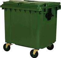 1100L Plastic Trashbin Hot Sale Recycling Outdoor Waste Garbage Bin Cans