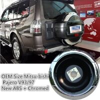 HIGH QUALITY AND BEST SELLING SPARE TIRE COVER For Mitsu- bishi Pajero V93 V97 REAR TIRE COVER FOR SALE
