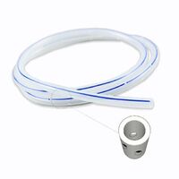 Medical Grade Silicone Surgical Round Perforated Drains Jackson Pratt Drain