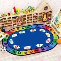 Amazon high quality kids carpet cheap rice custom washable children carpets 3d rugs