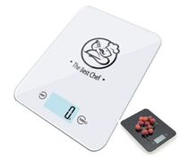 Fashion High Accurate Touch Key Digital Food Scale Tempered Glass Material Electronic Kitchen Scale