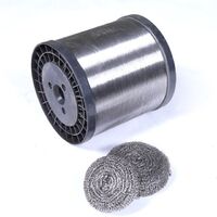 410 stainless steel scrubber wire 0.13mm soft ss wire for scourer