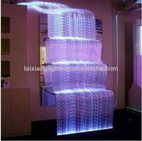 2015 waterfall fiber optic waterfall light curtain,curtain light for wall decoration