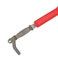 Pry bar nail puller socket wrench and different types of hand tools with the built-in trim puller