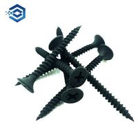 black phosphated phillps bugle head dry wall screw