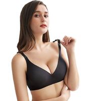 2021 Plus Size Wholesale Breathable Seamless Women Sleeping Breastfeeding Maternity Nursing Bras