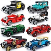 607400-607407 Classic Car Senbao Building Blocks/Educational Toys Gifts for Children and Adults (NO.PA00161)