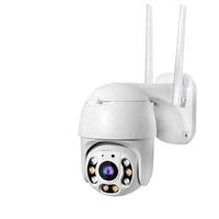 1080p Wifi Cctv Camera Outdoor Dome Security Surveillance Wireless Ip Camera Colorful In Night